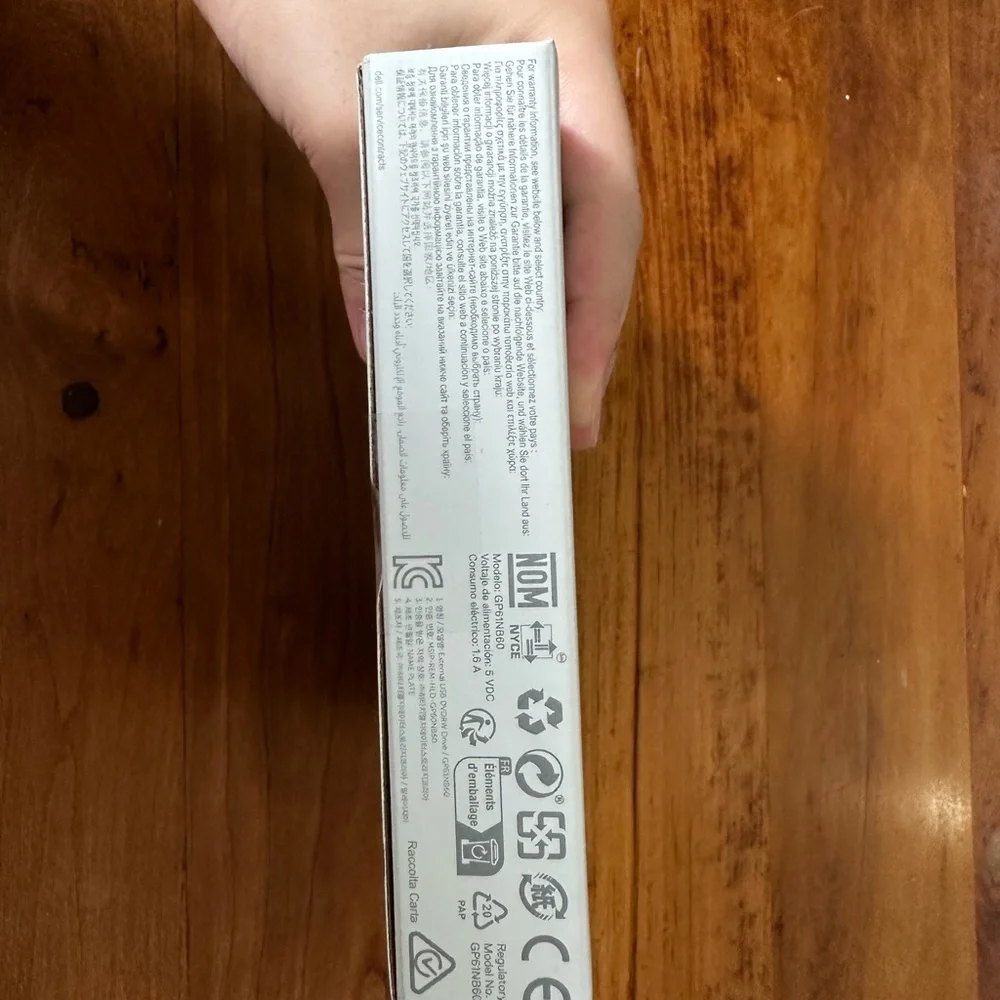 Brand New Dell USB Slim DVD Drive